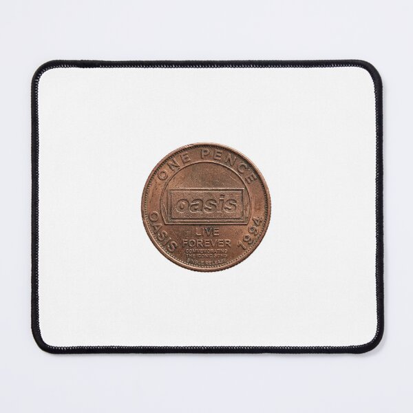 Item preview, Oasis Live forever 1 pence designed and sold by PENNYPICTURE.