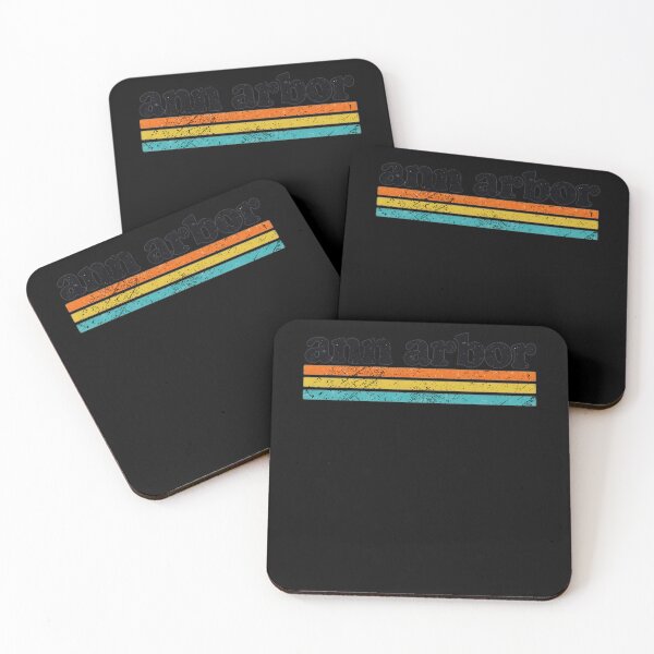 Item preview, Ann Arbor Vintage 70s Sunset Stripes Retro Michigan City designed and sold by luffyShop1.