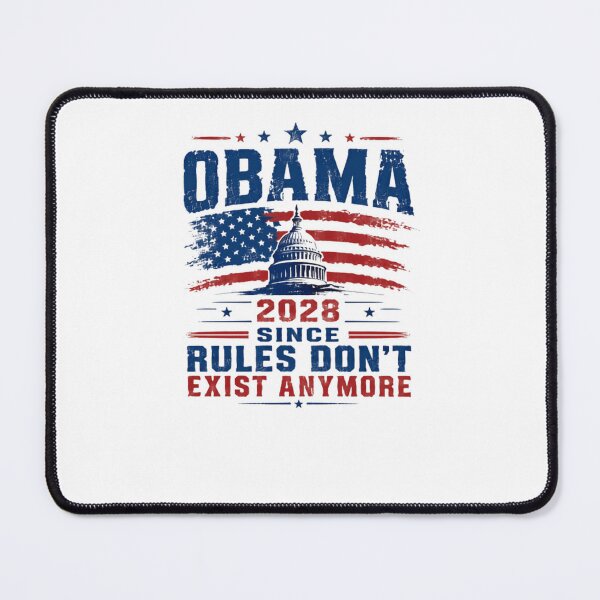 Item preview, Obama 2023 Since Rules Don't Exist Anymore American Political Humor designed and sold by JonesFlora2025.