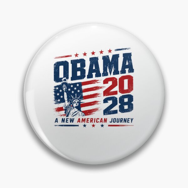 Item preview, Obama 2028 A New American Journey Political Supporter Election Voter designed and sold by JonesFlora2025.