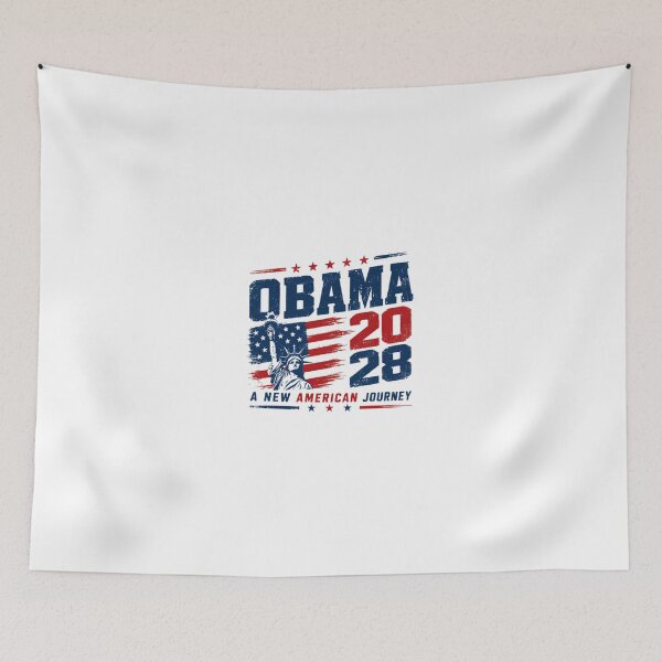 Item preview, Obama 2028 A New American Journey Political Supporter Election Voter designed and sold by JonesFlora2025.