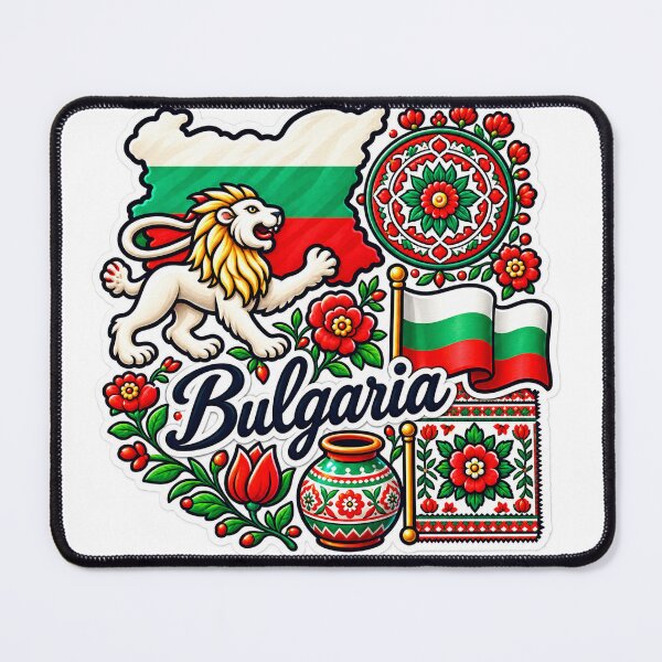 Item preview, Bulgaria Travel Souvenir – Balkan Culture Art designed and sold by ChicClicker.