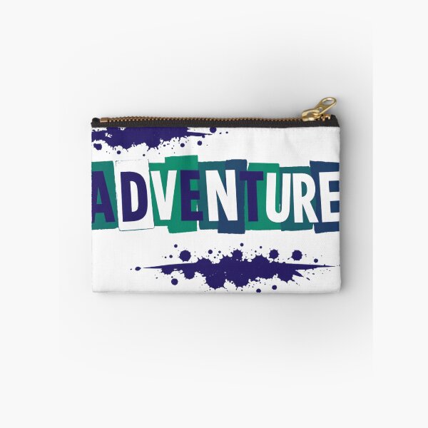 Item preview, ADVENTURE Cool Tone Ransom Note Typography designed and sold by GabeMountainArt.
