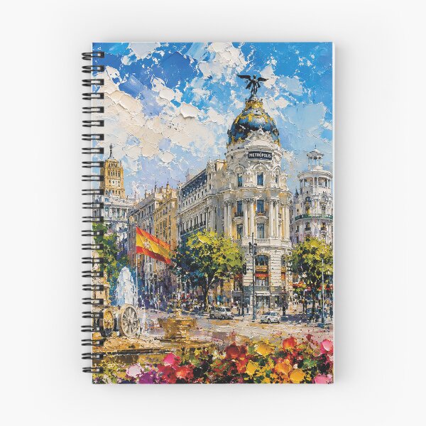 Item preview, Madrid Spain – Beautiful Capital City Painting designed and sold by GalleryKauffeld.