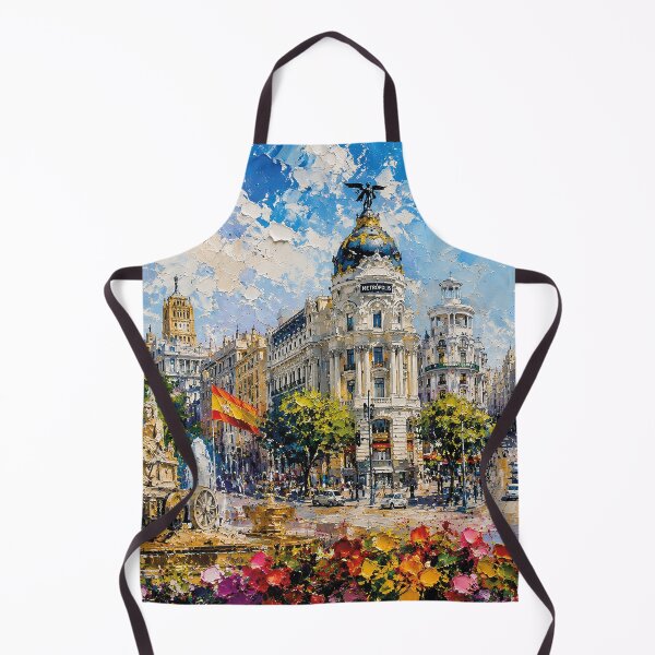 Item preview, Madrid Spain – Beautiful Capital City Painting designed and sold by GalleryKauffeld.