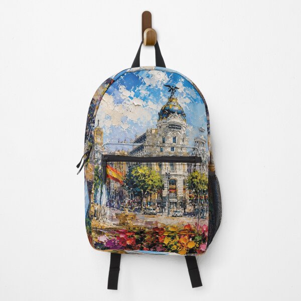Item preview, Madrid Spain – Beautiful Capital City Painting designed and sold by GalleryKauffeld.