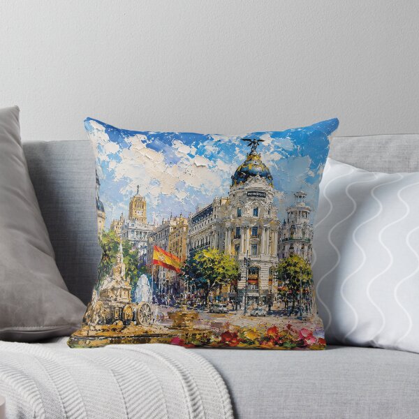 Item preview, Madrid Spain – Beautiful Capital City Painting designed and sold by GalleryKauffeld.
