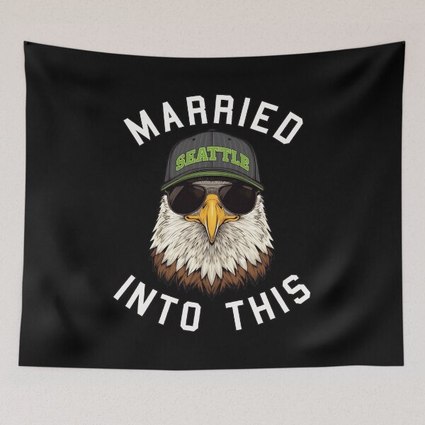 Item preview, Married Into This Eagle Humor designed and sold by cambreighc.