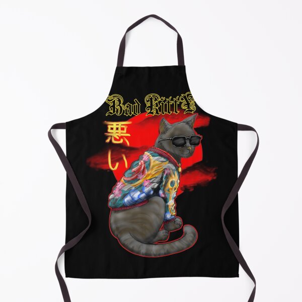 Item preview, Bad Kitty – Funny Gangster Cat designed and sold by Migiteart.