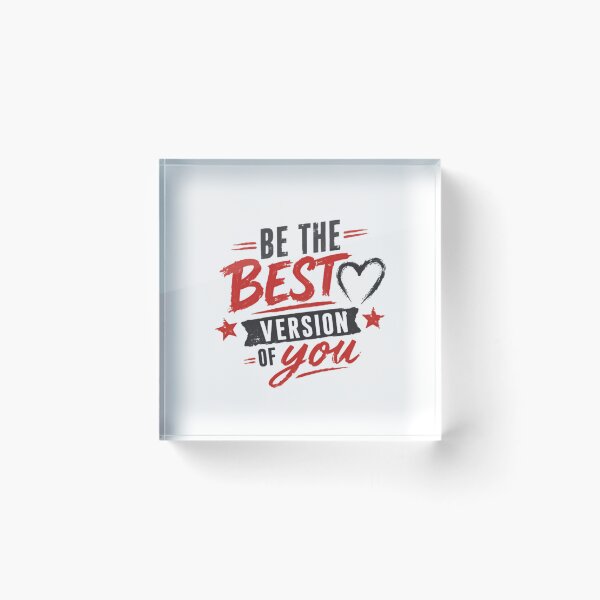 Item preview, Be The Best Version Of You Motivational Self Improvement designed and sold by JonesFlora2025.