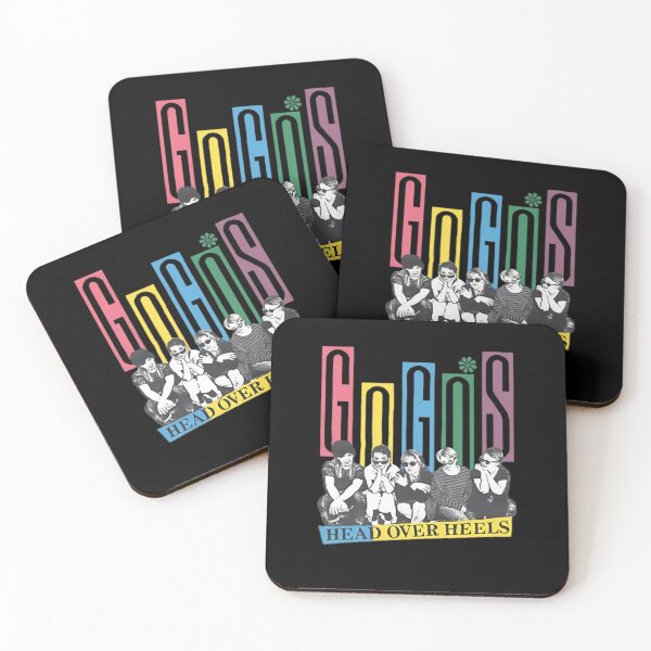 Item preview, THE GOGOS - HEAD OVER HEELS designed and sold by Pixelb00nz8Bit.