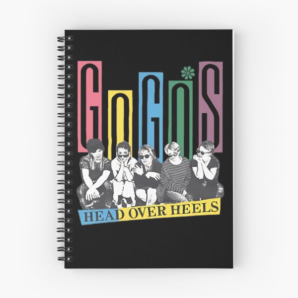 Item preview, THE GOGOS - HEAD OVER HEELS designed and sold by Pixelb00nz8Bit.