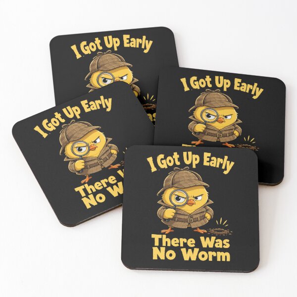 Item preview, I Got Up Early There Was No Worm designed and sold by TheEndDesign.