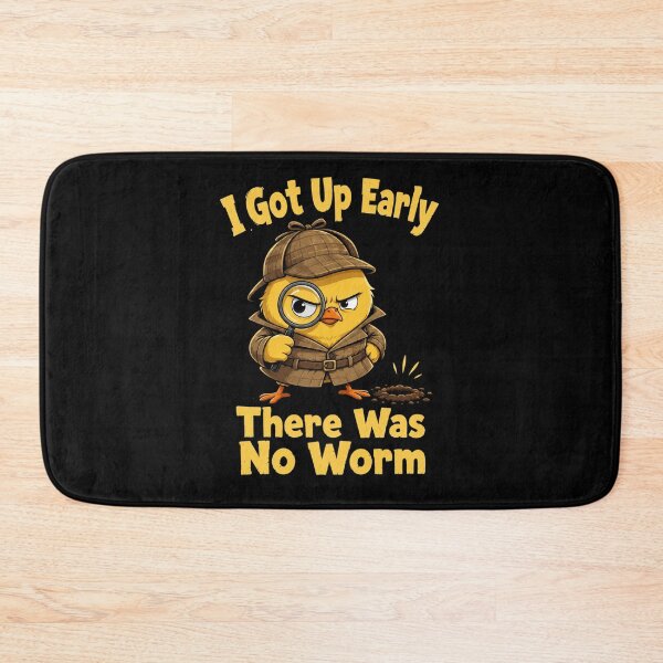 Item preview, I Got Up Early There Was No Worm designed and sold by TheEndDesign.