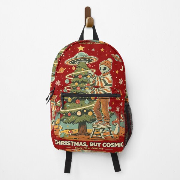 Item preview, Christmas But Cosmic Alien Decorating Tree designed and sold by NatalieJeans.