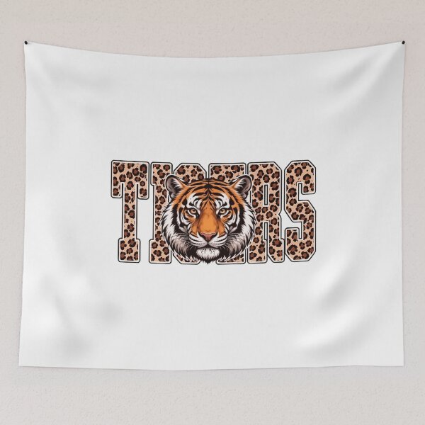 Item preview, Bold Tiger Head Leopard Print Graphic designed and sold by MaisTram.
