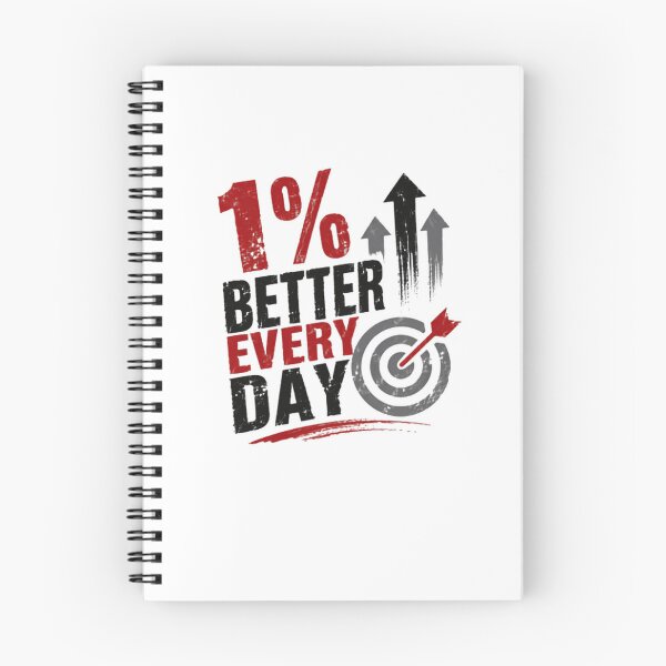 Item preview, 1% Better Every Day Motivation Personal Growth Daily Improvement Self-Improvement Goals Mindset designed and sold by JonesFlora2025.