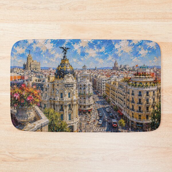 Item preview, Madrid City Painting – Beautiful Capital of Spain designed and sold by GalleryKauffeld.