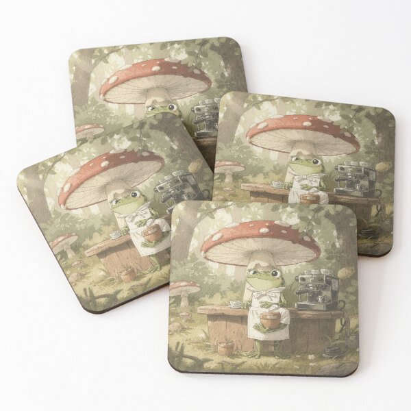 Item preview, Frog Barista Judging Your Complicated Coffee Order designed and sold by PictorialWhimsy.
