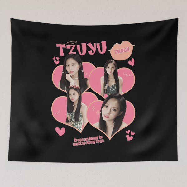 Item preview, K-Pop Idol Heart Collage Fan designed and sold by HannahWel16021.