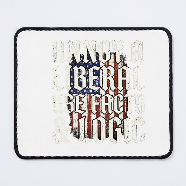 Item preview, Annoy A Liberal Use Facts Logic American Flag Distressed Vintage designed and sold by luffyShop1.