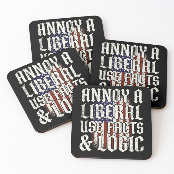 Item preview, Annoy A Liberal Use Facts Logic American Flag Distressed Vintage designed and sold by luffyShop1.