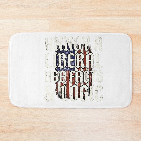 Item preview, Annoy A Liberal Use Facts Logic American Flag Distressed Vintage designed and sold by luffyShop1.
