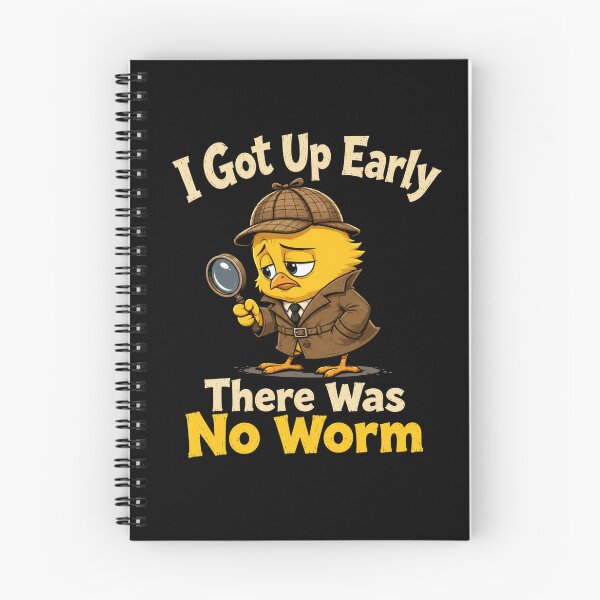 Item preview, I Got Up Early There Was No Worm designed and sold by TheEndDesign.