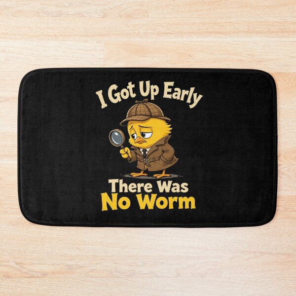 Item preview, I Got Up Early There Was No Worm designed and sold by TheEndDesign.