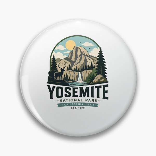Item preview, Yosemite National Park California USA Est. 1890 Outdoor Travel Hiker Explorer designed and sold by JonesFlora2025.