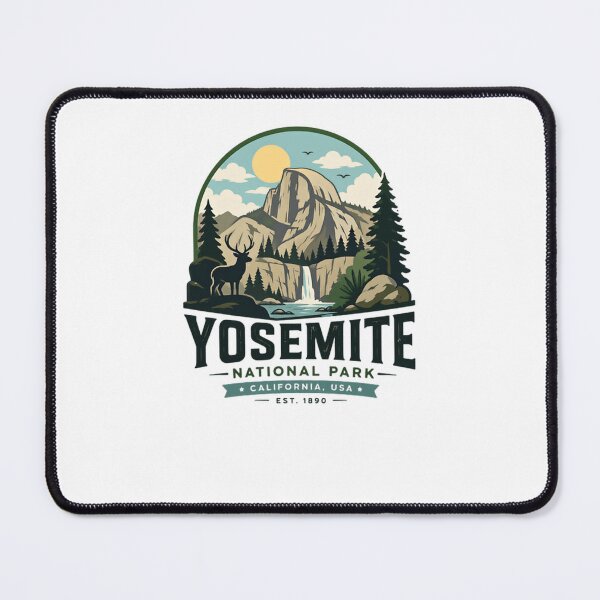 Item preview, Yosemite National Park California USA Est. 1890 Outdoor Travel Hiker Explorer designed and sold by JonesFlora2025.