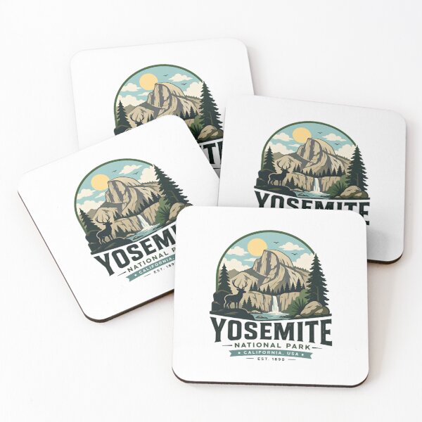 Item preview, Yosemite National Park California USA Est. 1890 Outdoor Travel Hiker Explorer designed and sold by JonesFlora2025.