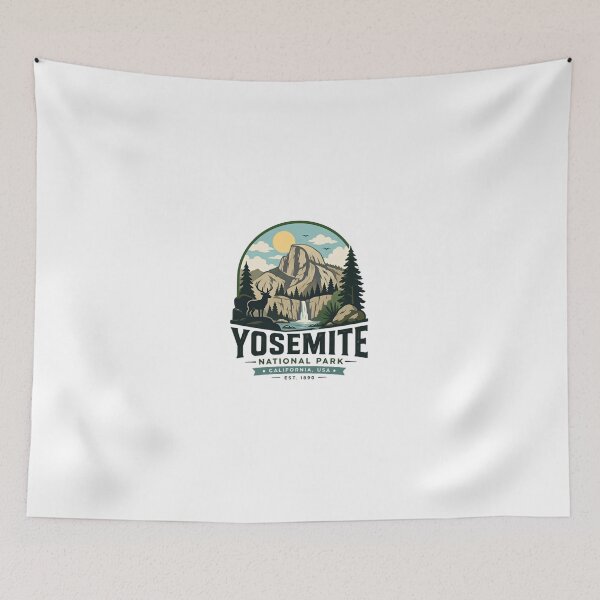 Item preview, Yosemite National Park California USA Est. 1890 Outdoor Travel Hiker Explorer designed and sold by JonesFlora2025.