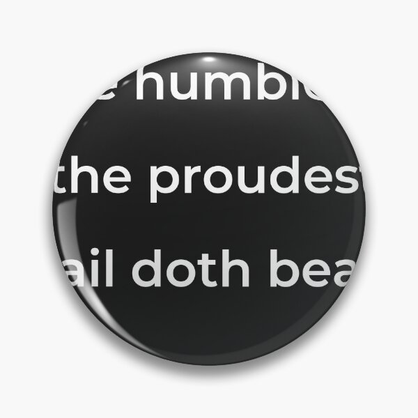 Item preview, “The humble as the proudest sail doth bear,” - print white designed and sold by ariksworld.