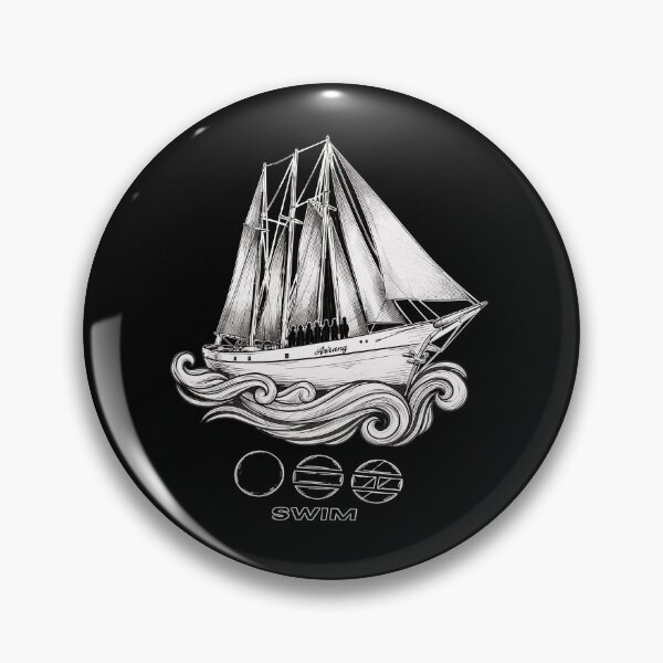 Item preview, Vintage Sailing Ship Nautical Ocean Waves designed and sold by WendyFros39809.