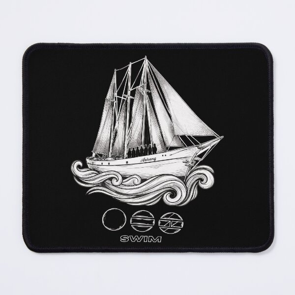 Item preview, Vintage Sailing Ship Nautical Ocean Waves designed and sold by WendyFros39809.