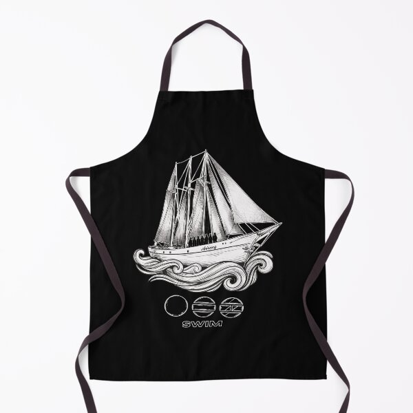 Item preview, Vintage Sailing Ship Nautical Ocean Waves designed and sold by WendyFros39809.