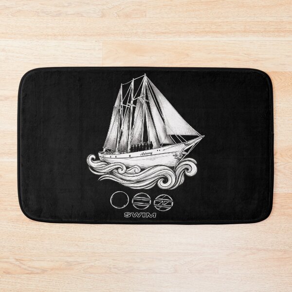 Item preview, Vintage Sailing Ship Nautical Ocean Waves designed and sold by WendyFros39809.