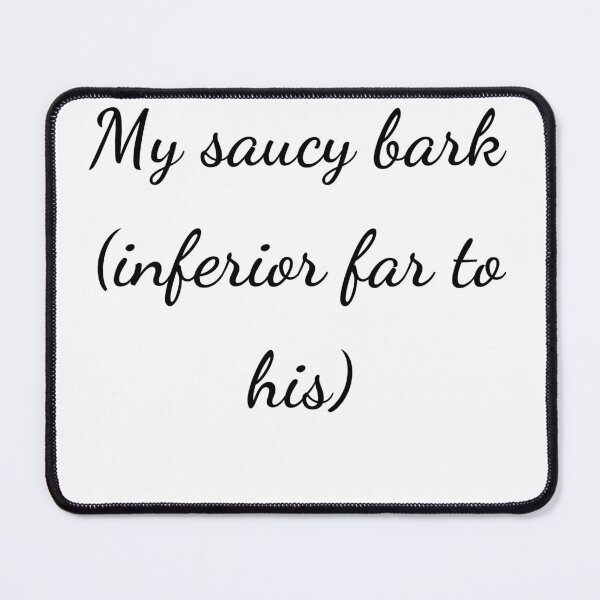 Item preview, “My saucy bark (inferior far to his)” - handwriting black designed and sold by ariksworld.