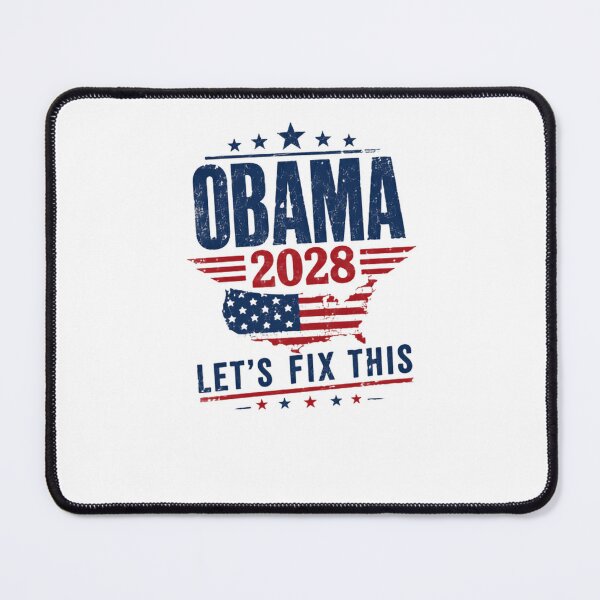 Item preview, Obama 2028 Let's Fix This Presidential Election Supporter designed and sold by JonesFlora2025.
