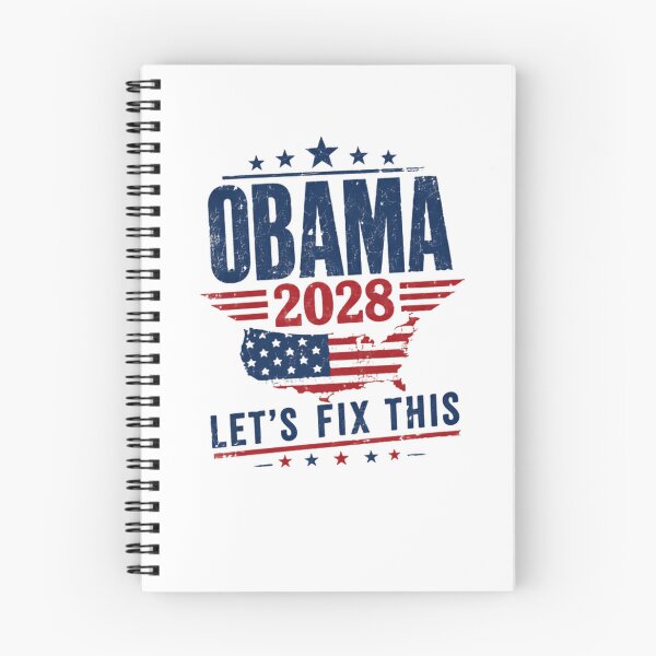 Item preview, Obama 2028 Let's Fix This Presidential Election Supporter designed and sold by JonesFlora2025.