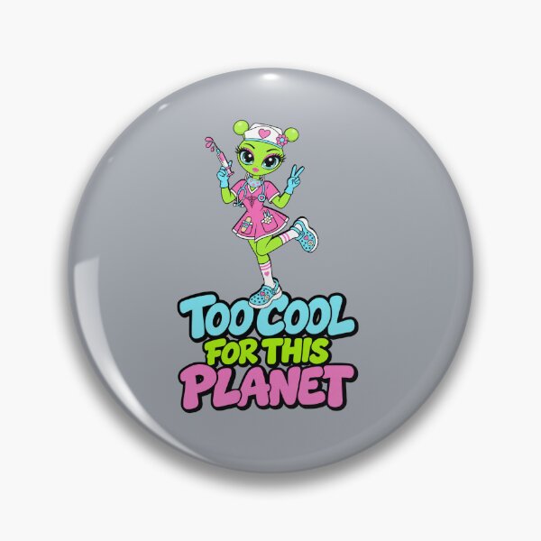Item preview, Too Cool for This Planet – Alien Nurse designed and sold by Aimetoi.