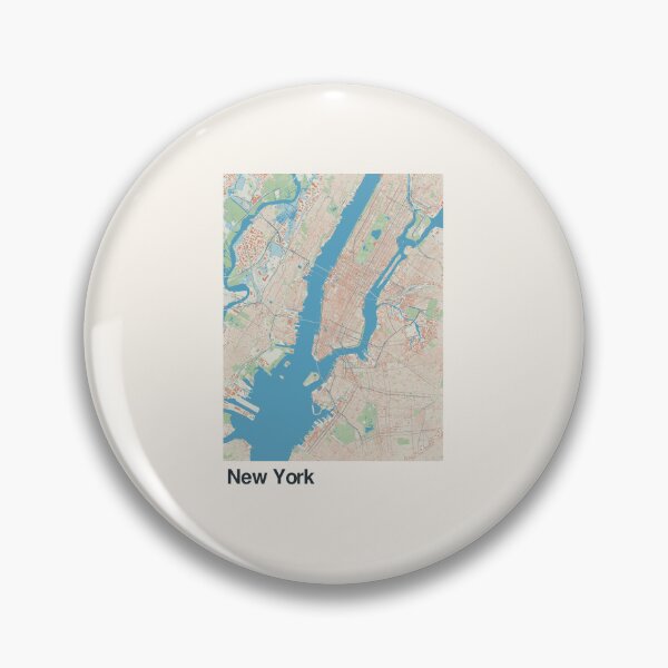 Item preview, New York Minimalistic Map Art designed and sold by MapsNerd.