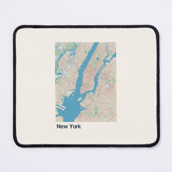 Item preview, New York Minimalistic Map Art designed and sold by MapsNerd.