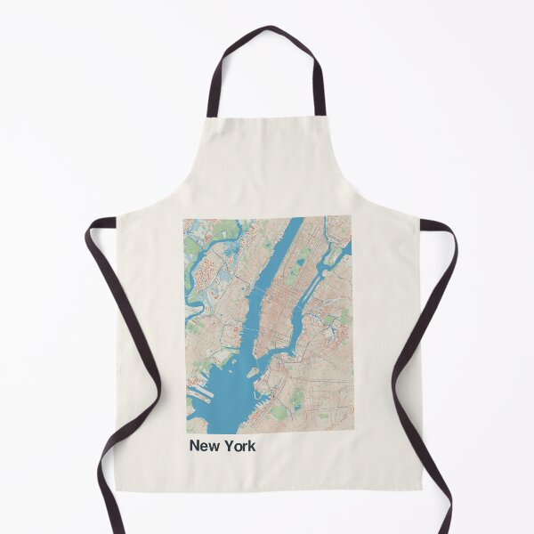 Item preview, New York Minimalistic Map Art designed and sold by MapsNerd.