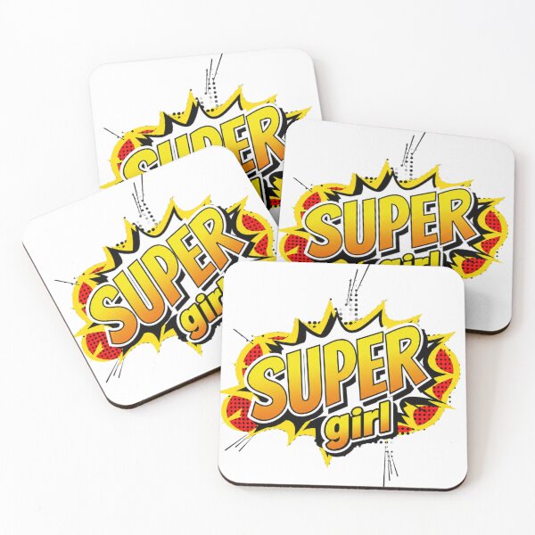 Item preview, Super Girl Comic Book Pop Art designed and sold by Nela-&-Lena.