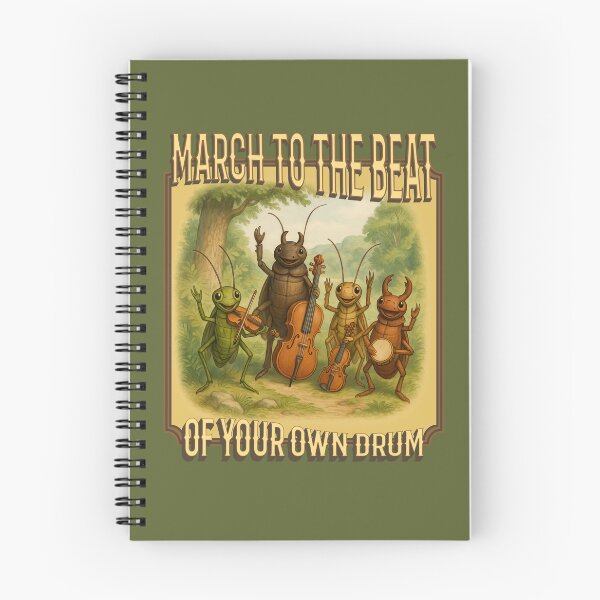 Item preview, March To Your Own Drum Bug Band designed and sold by SeoulInkSoul.