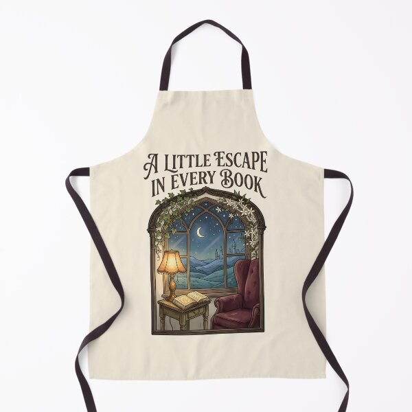 Item preview, A Little Escape in Every Book Cozy Reading designed and sold by hutofdesigns.