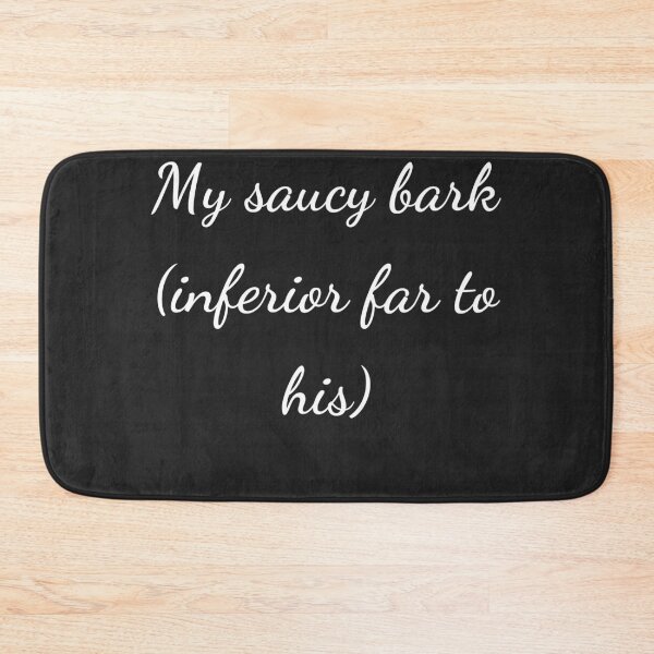 Item preview, “My saucy bark (inferior far to his)” - handwriting white designed and sold by ariksworld.