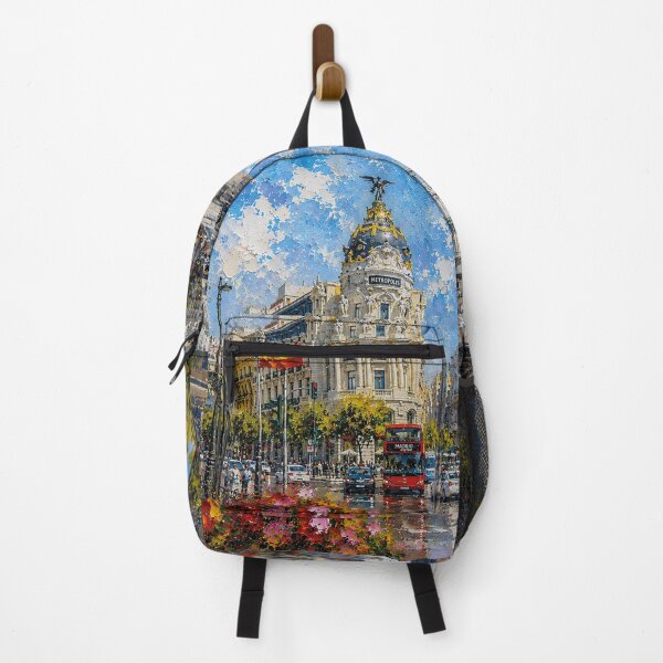 Item preview, A Painting of Madrid, Spain – A Beautiful Capital City in Europe designed and sold by GalleryKauffeld.